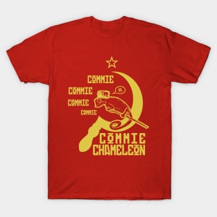 Commie Chameleon (Yellow) T-Shirt